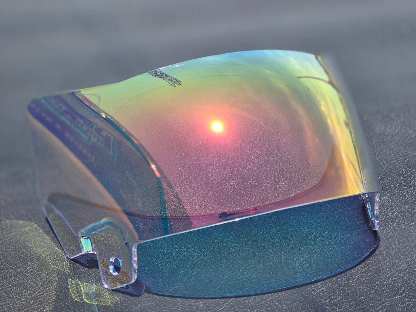 3.0 Revo Clear Red Visor (Exclusively for Riddell SpeedFlex)