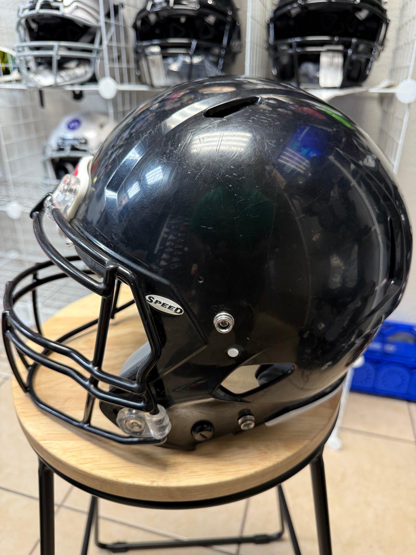 Used Riddell Speed Youth Football Helmet (Size Small)