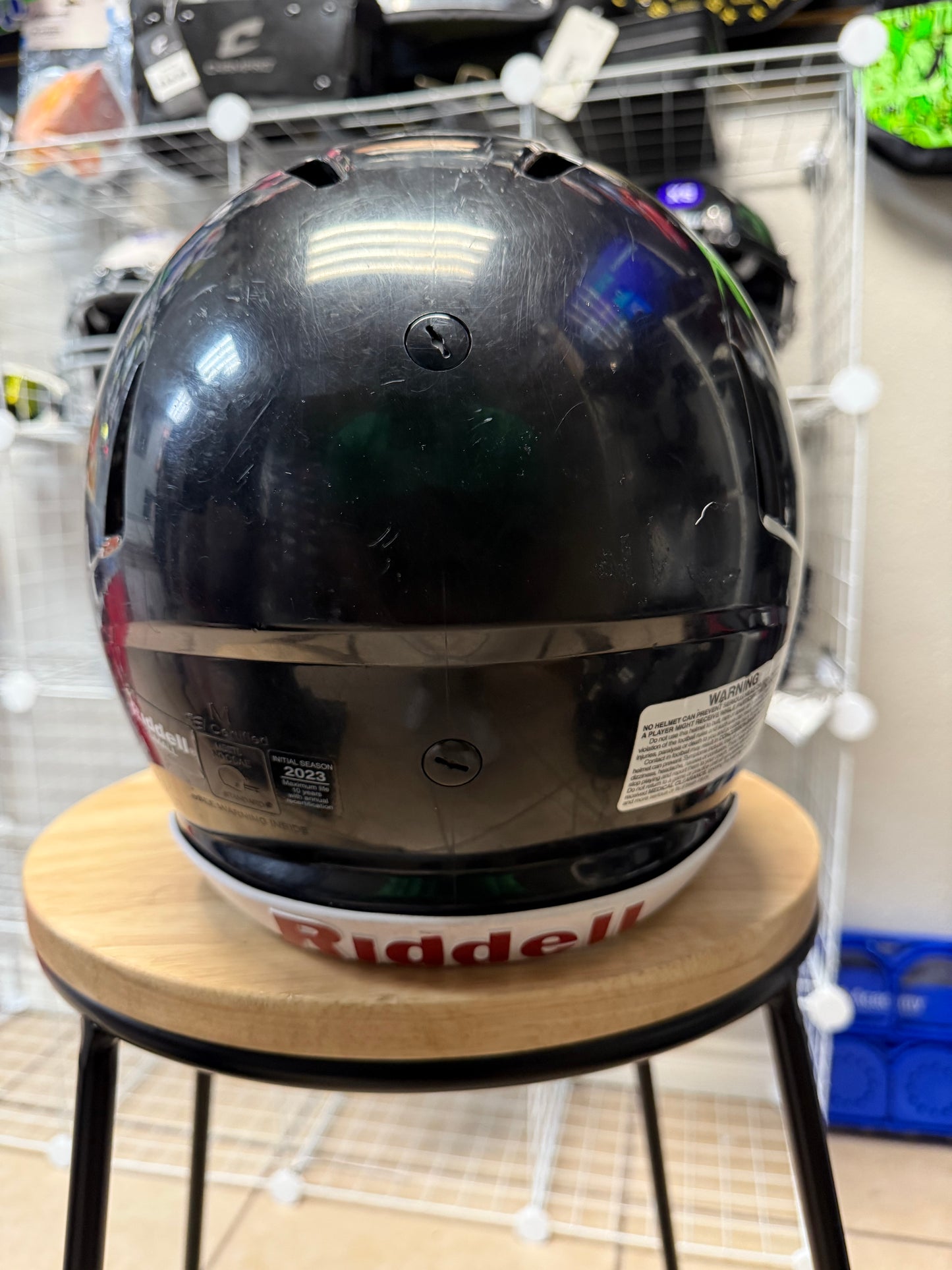 Used Riddell Speed Youth Football Helmet (Size Small)