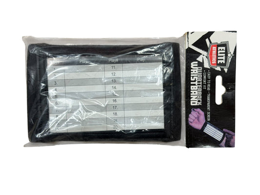 Elite Athletics Wristband Playbook