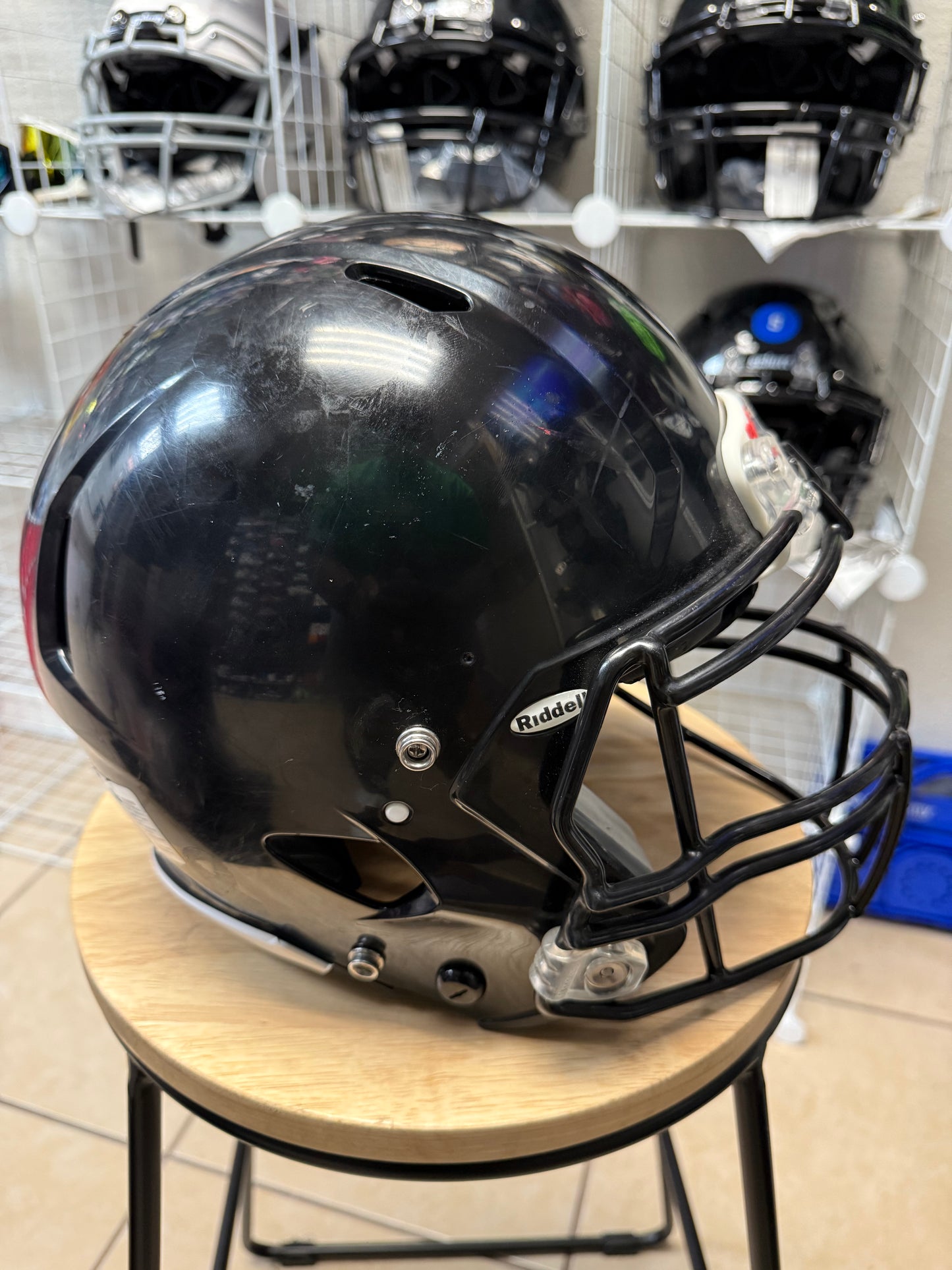 Used Riddell Speed Youth Football Helmet (Size Small)
