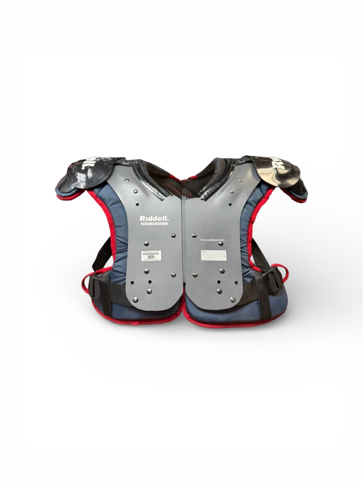 Used Riddell Youth Football Shoulder Pads Size-3XL