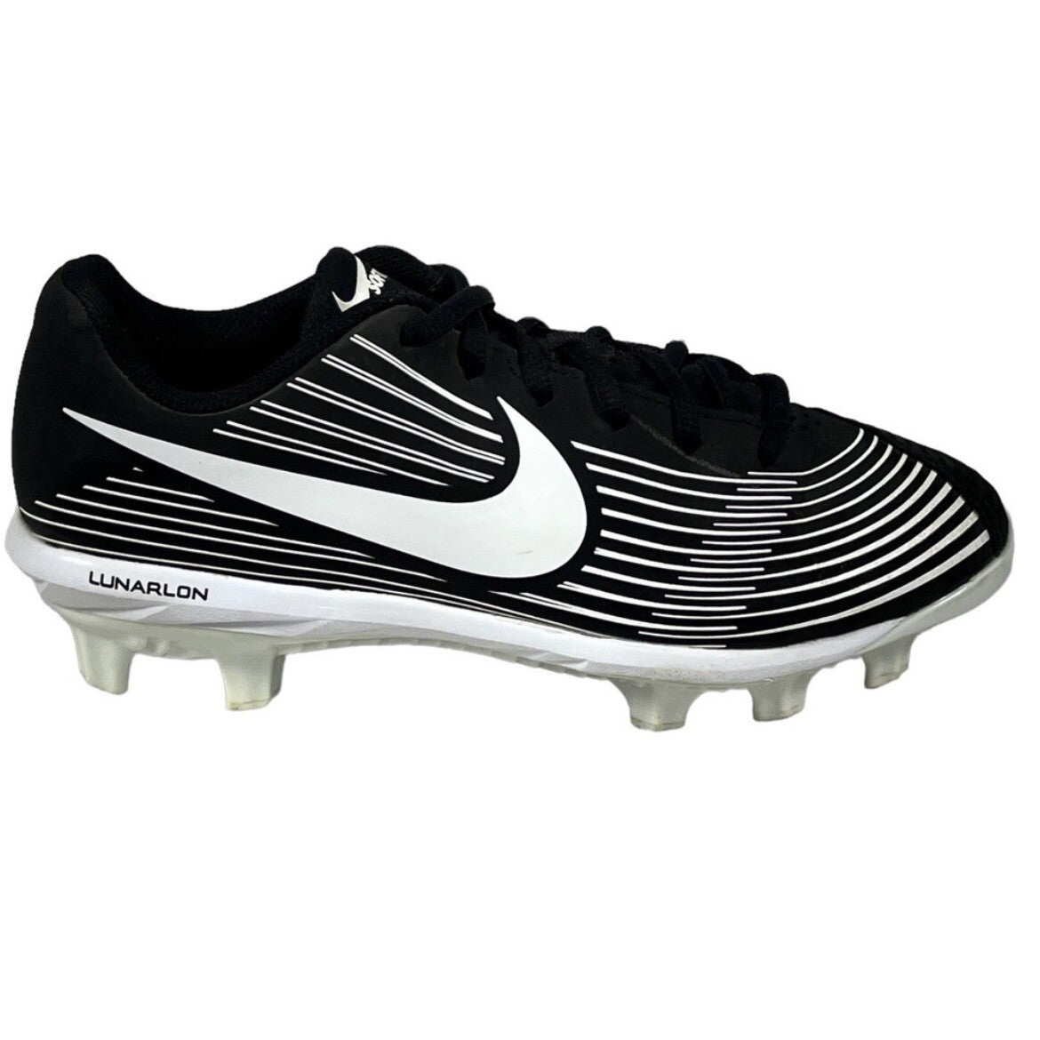 Nike Lunarlon Womens Black/White Softball Cleats
