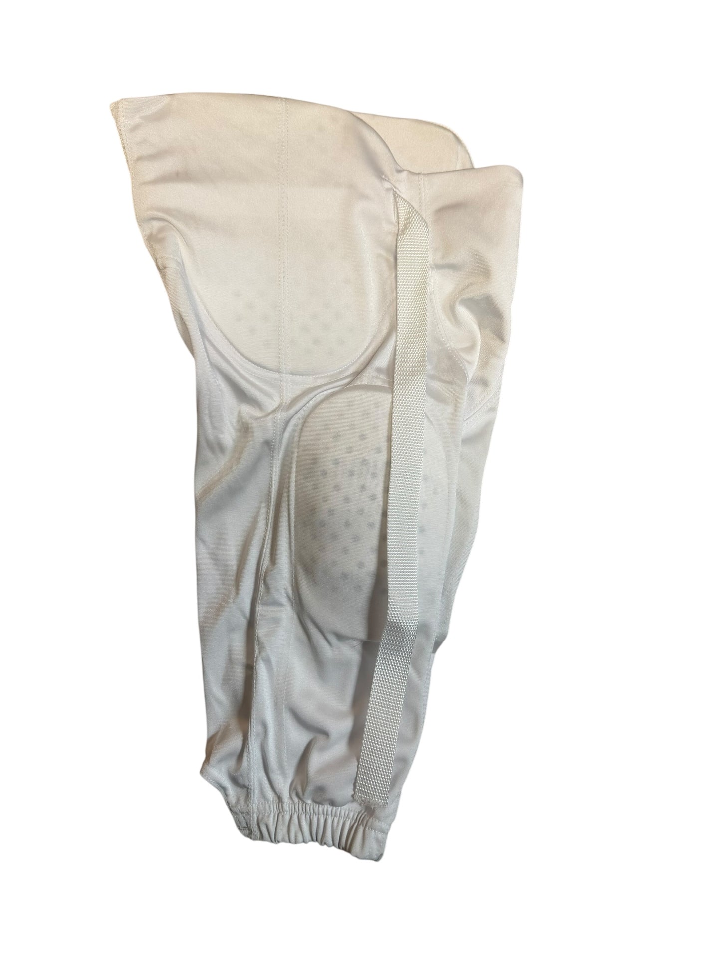 Used White Champro Youth Football Pants(Size Medium)