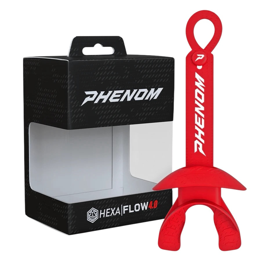 Phenom Elite Red Hexa-Flow™ 4.0 Football Mouthguard