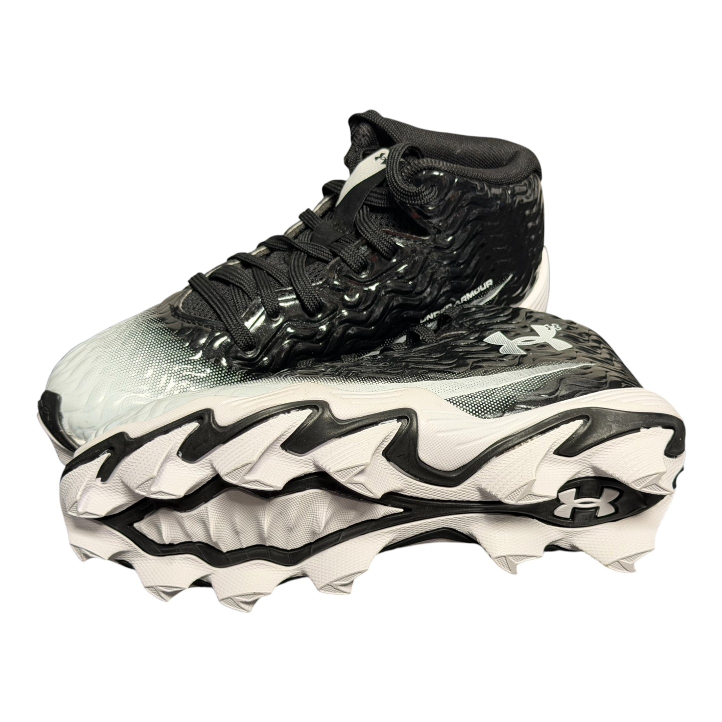 Under Armour Kids Spotlight Hammer Football Cleats (Size 1)