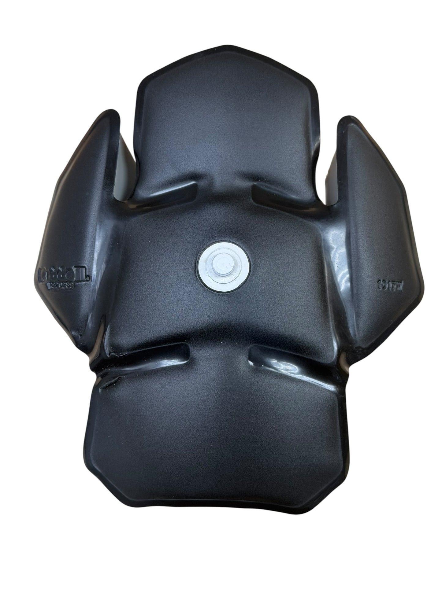 Used Riddell SpeedFlex Football Helmet Gray Crown Bladder Pad Medium / Large