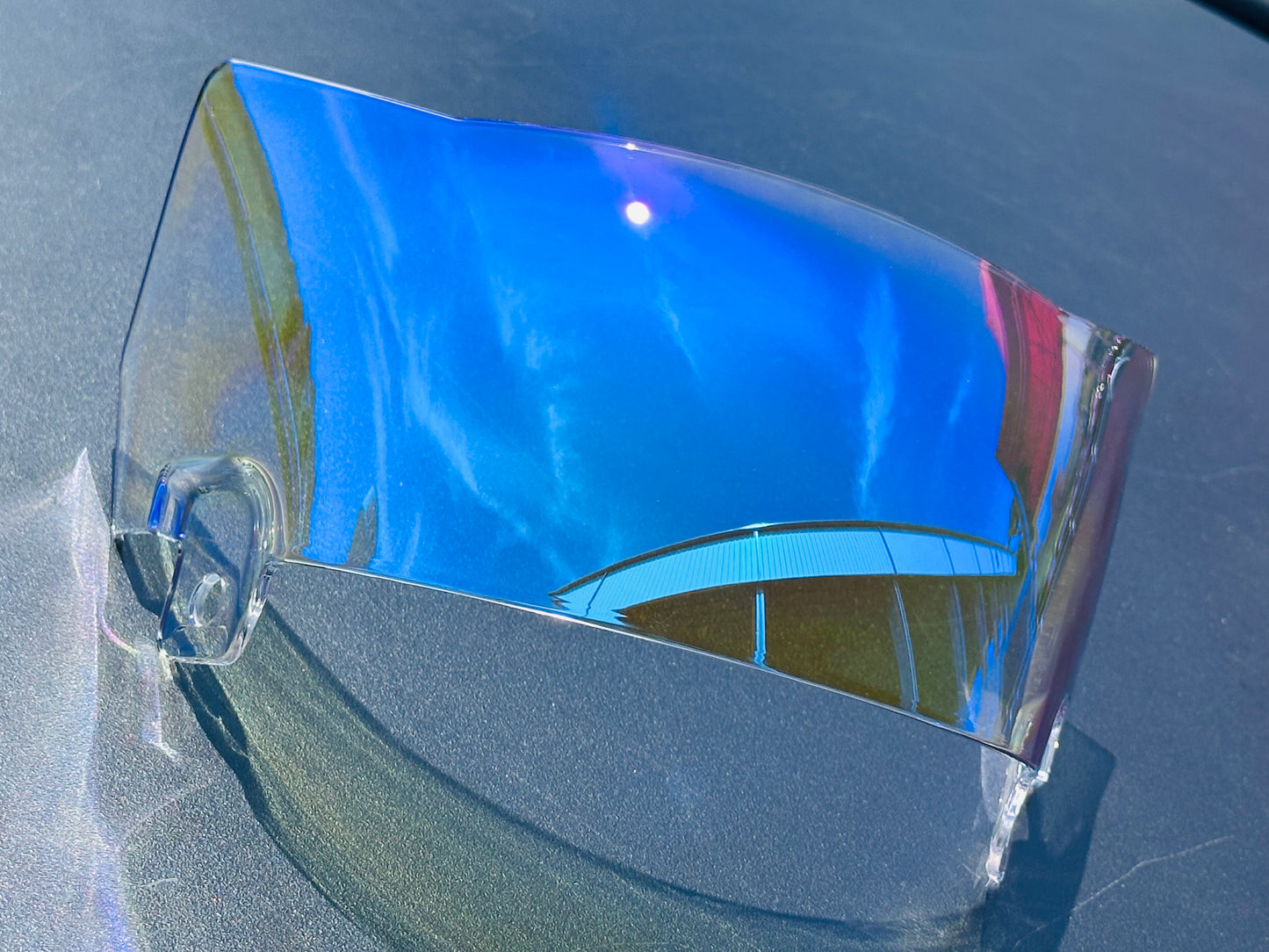 3.0 Revo Clear Blue Visor(Exclusively For Riddell SpeedFlex)