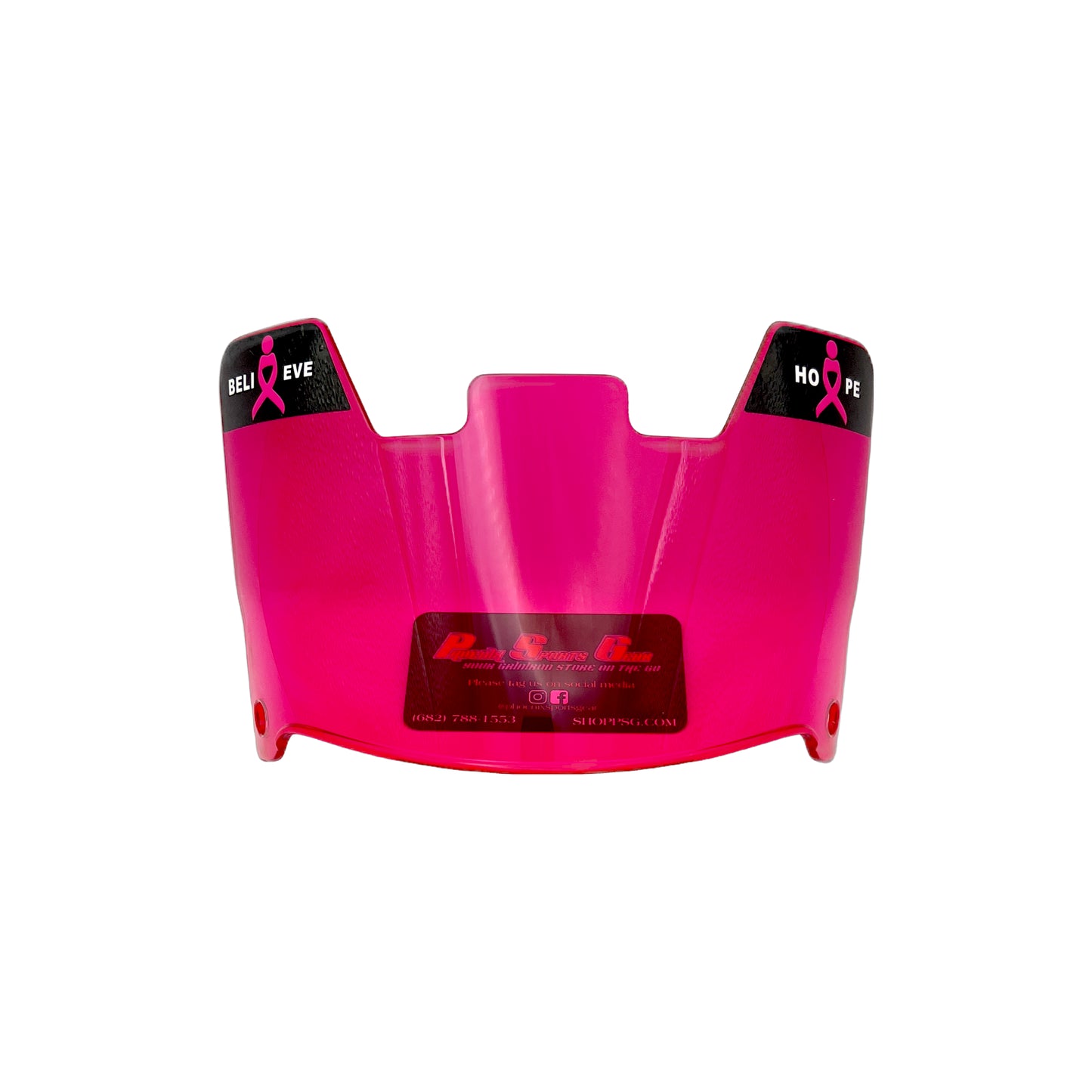 Pink Clear(Breast Cancer Awareness Visor)