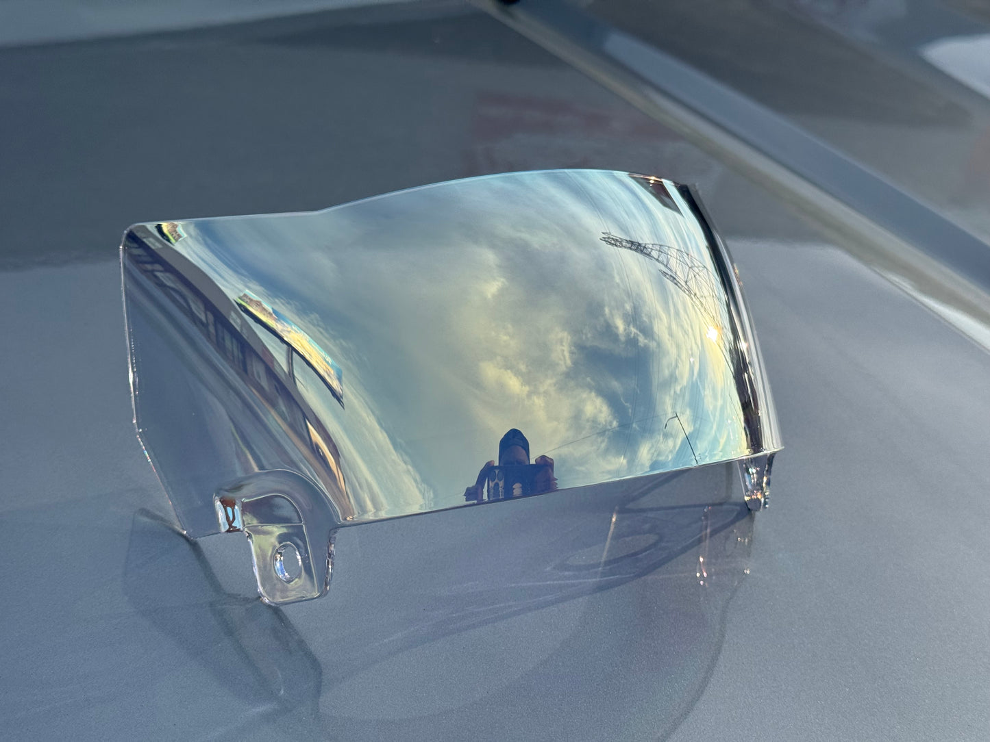 3.0 Revo Clear Gold Visor (Exclusively for Riddell SpeedFlex)