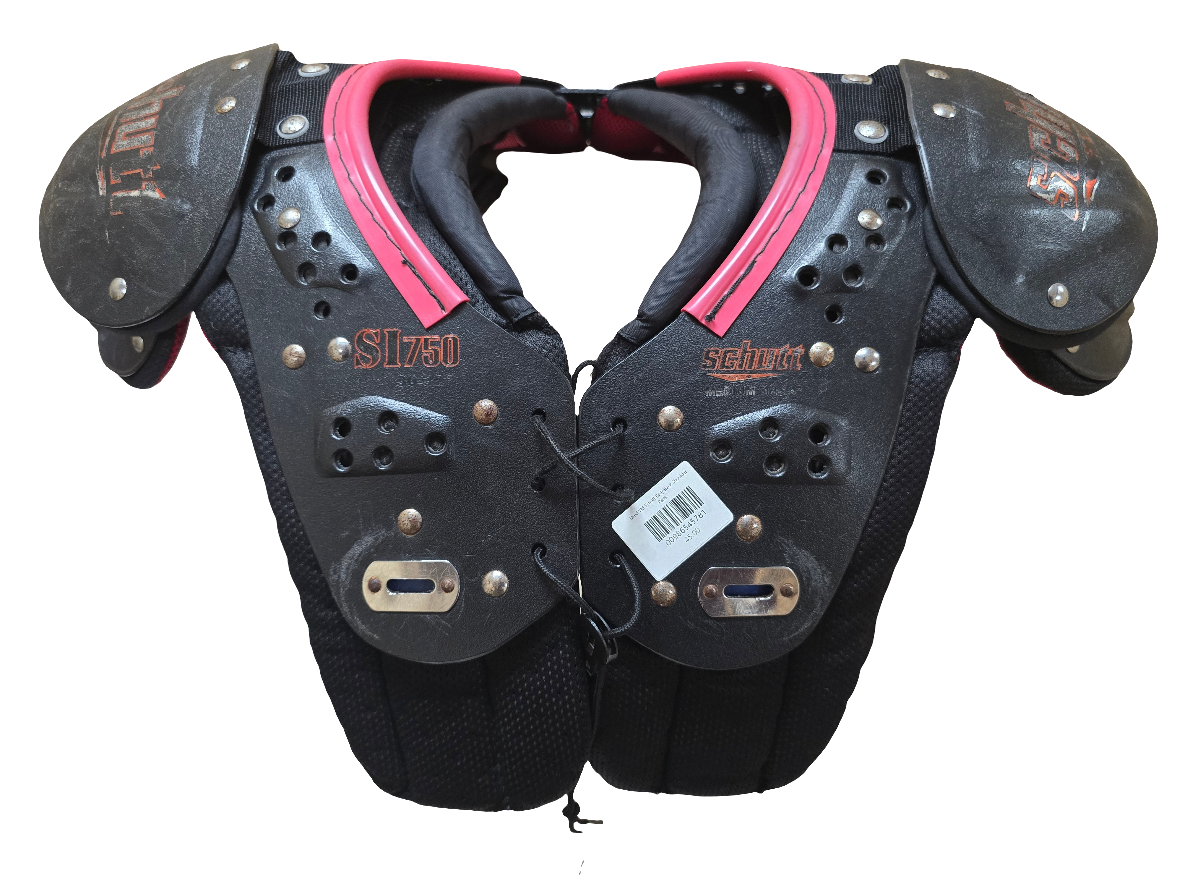 Used Schutt Youth Shoulder Pads Size Medium