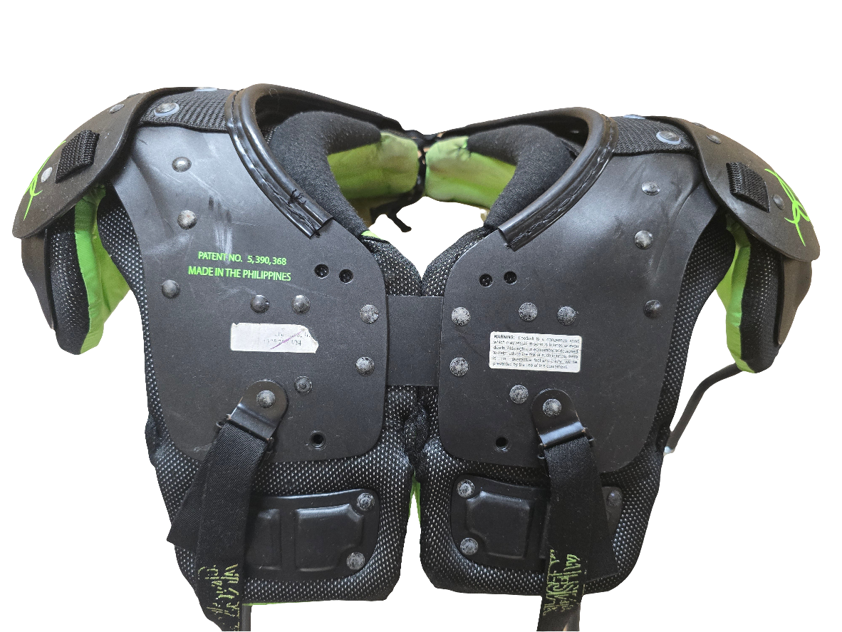 Used All-Star Catalyst Youth Shoulder Pads Size Medium