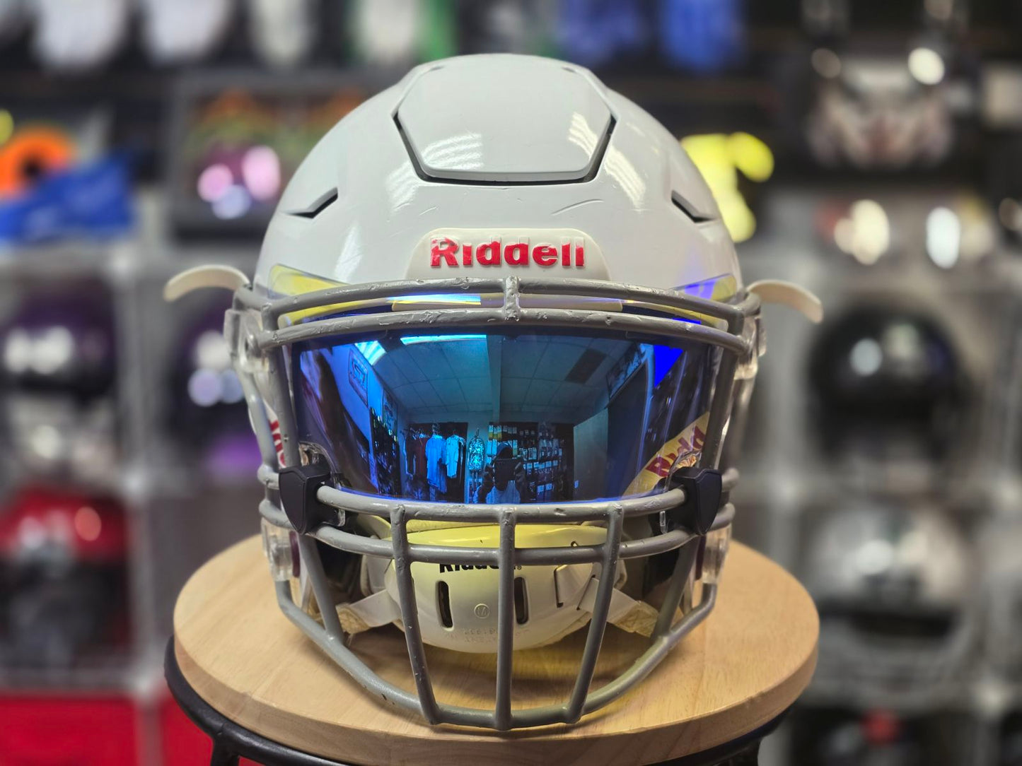 3.0 Revo Clear Blue Visor(Exclusively For Riddell SpeedFlex)