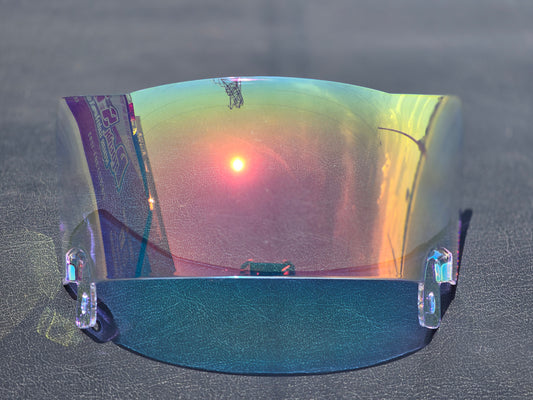 3.0 Revo Clear Red Visor (Exclusively for Riddell SpeedFlex)