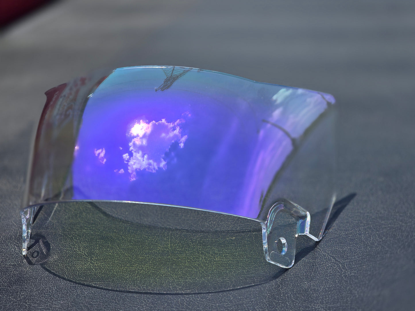 3.0 Revo Clear Purple Visor (Exclusively for Riddell SpeedFlex)