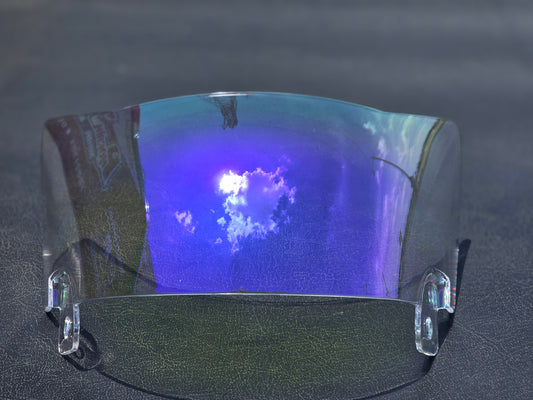 3.0 Revo Clear Purple Visor (Exclusively for Riddell SpeedFlex)