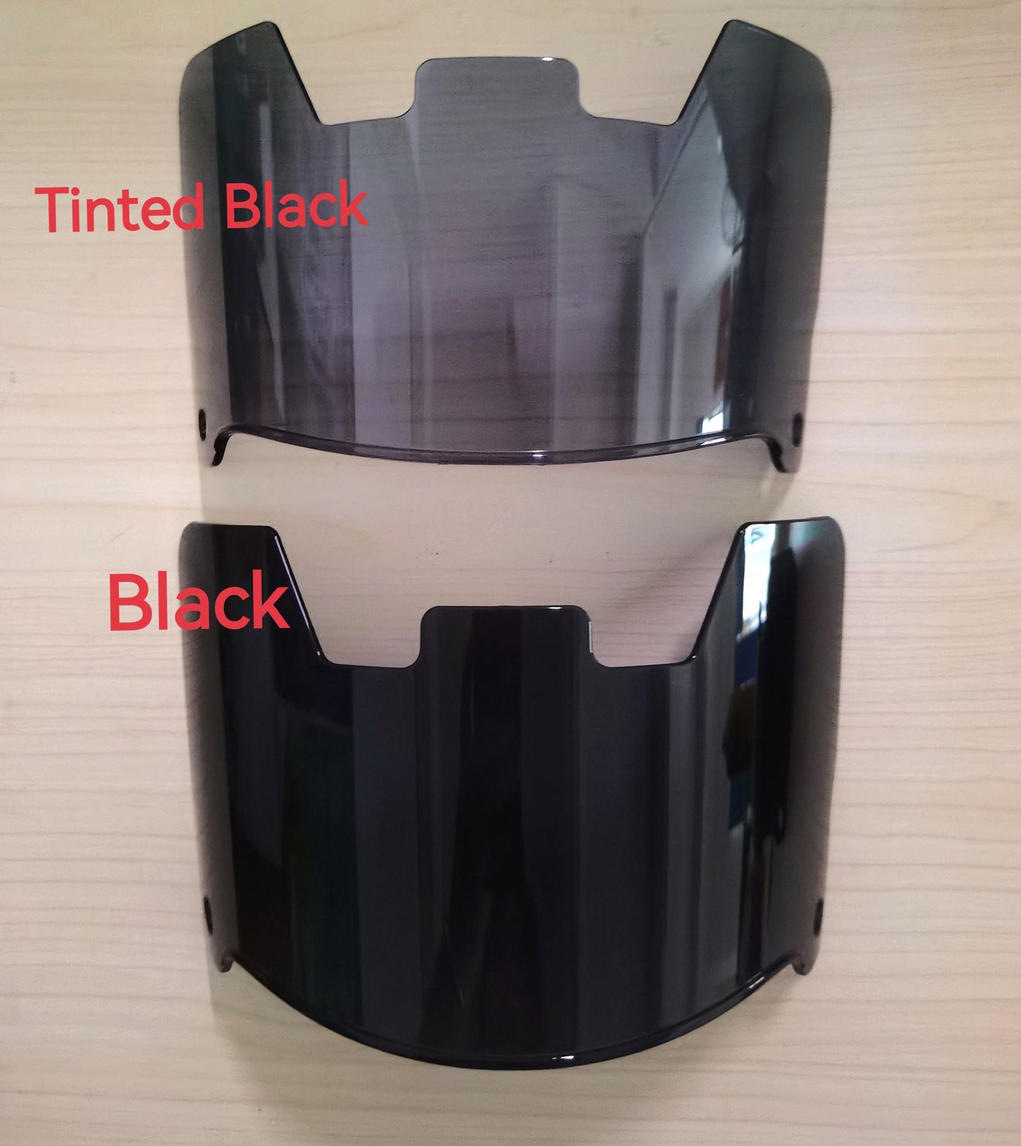 Clear Black Visor