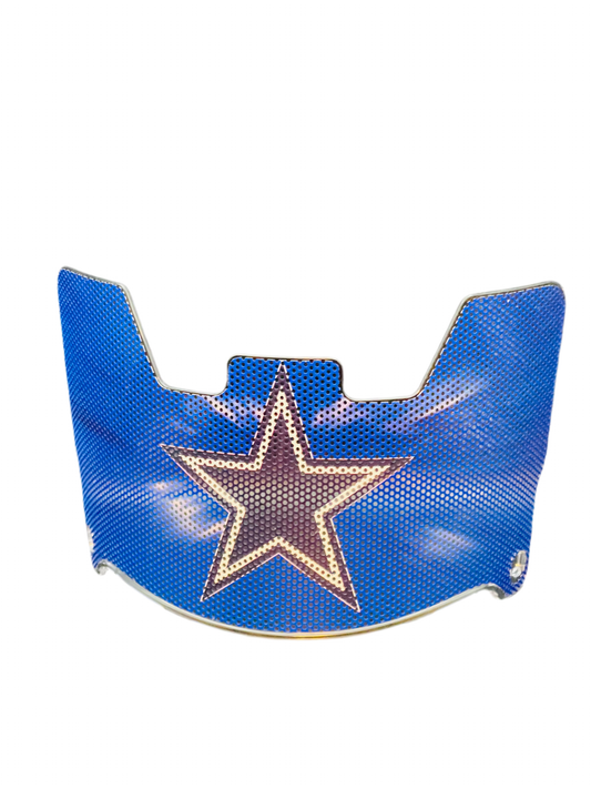 Blue Star Visor Skin