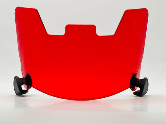 Clear Red Visor