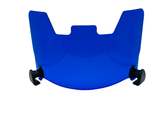 Blue Clear Visor