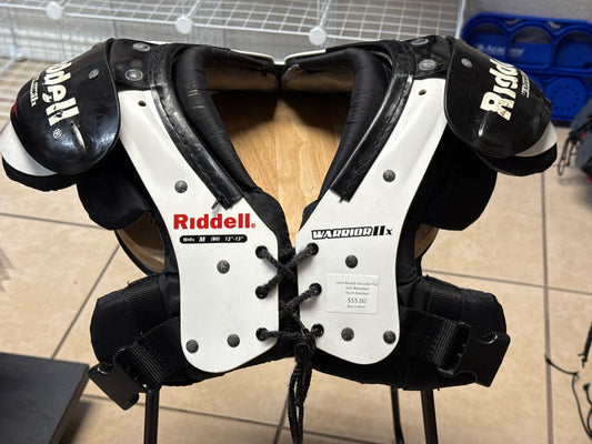 Used Riddell Medium Youth Shoulder Pads