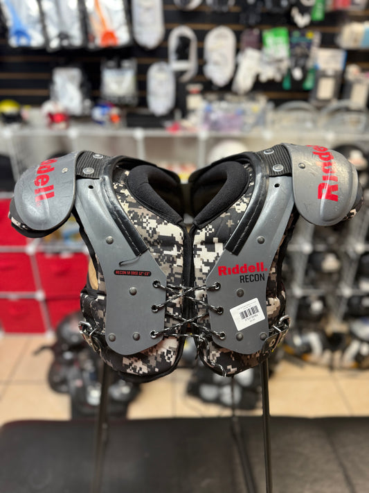 Used Riddell Youth Medium Shoulder Pads