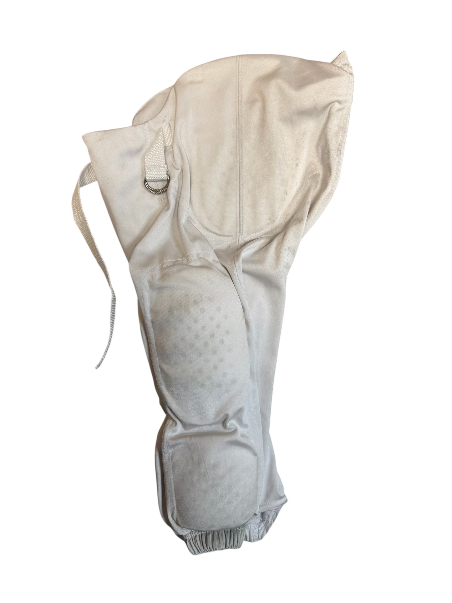 Used White Champro Youth Football Pants(Size Large)
