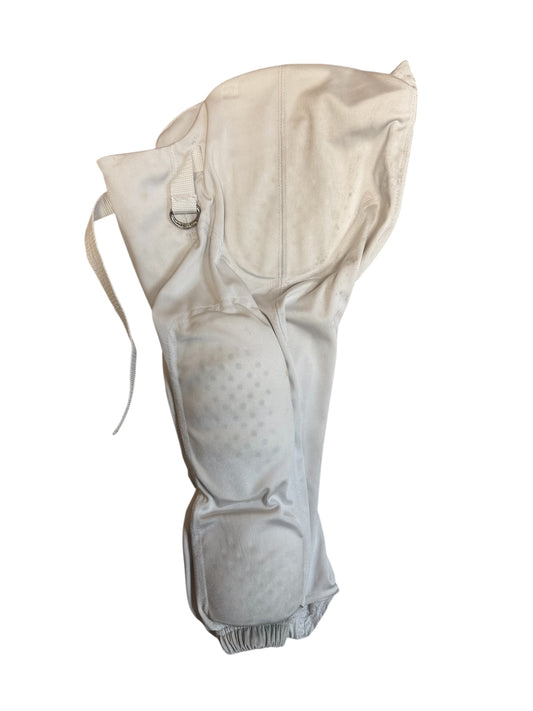 Used White Champro Youth Football Pants(Size Large)