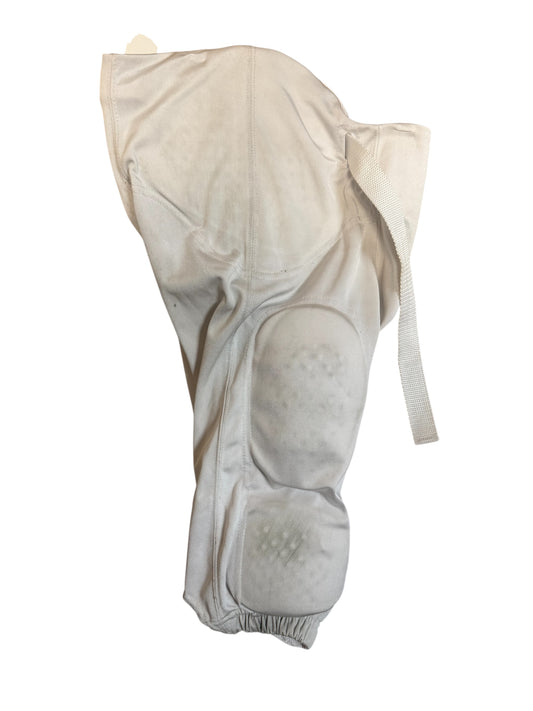 Used White Champro Youth Football Pants(Size Large)