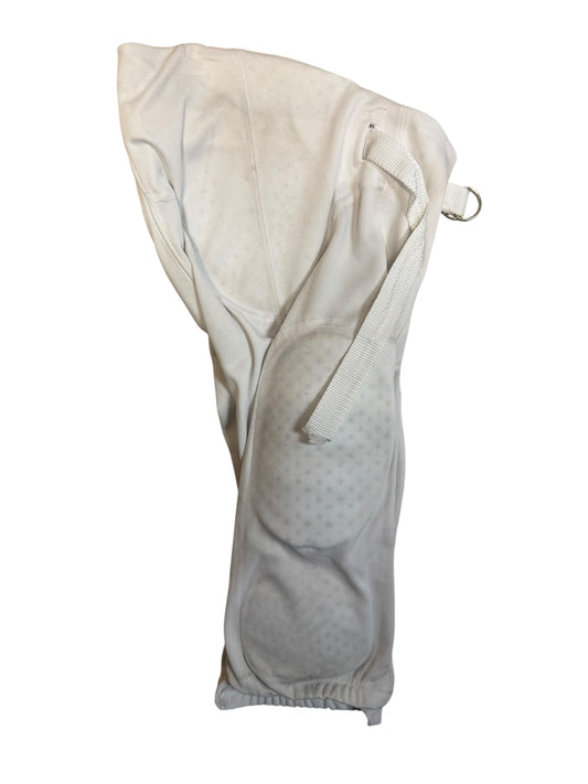 Used White Champro Youth Football Pants(Size Medium)