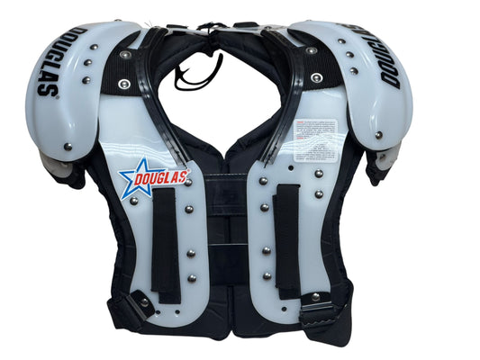 Used Douglas Youth Football Shoulder Pads Size-Small