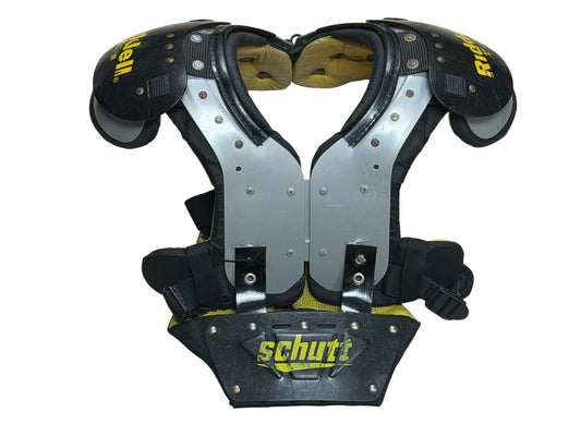 Used Riddell Football Shoulder Pads Size Youth Large