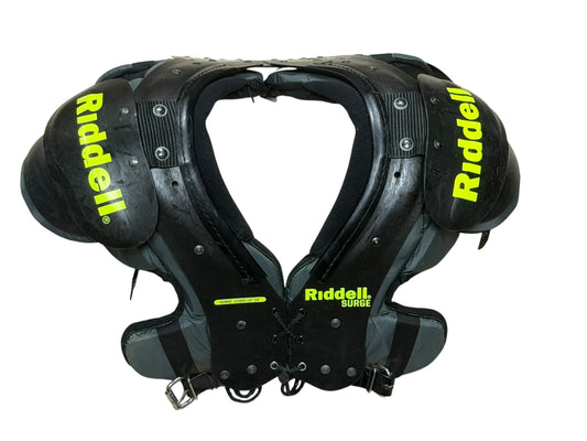 Used Riddell Football Shoulder Pads Size Youth Large