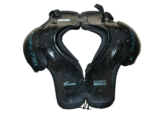 Used Champro Youth Football Shoulder Pads Size-2XL