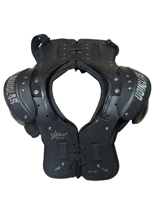 Used Douglas Youth Football Shoulder Pads Size-Large