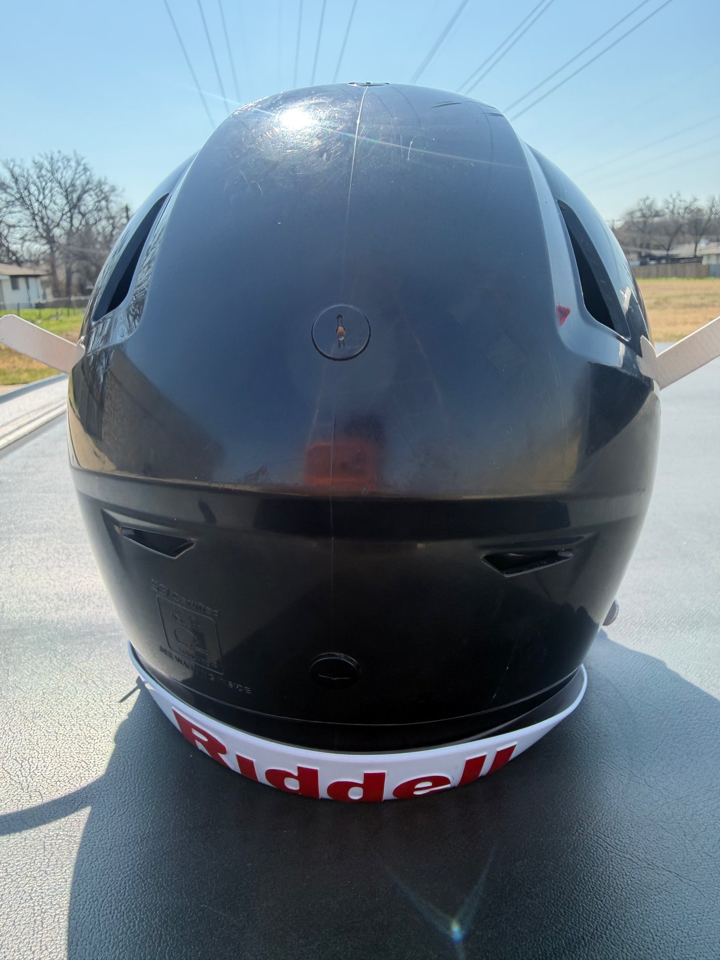 Used Riddell SpeedFlex Youth Football Helmet Large with 3.0 SpeedFlex Clear Gold Visor