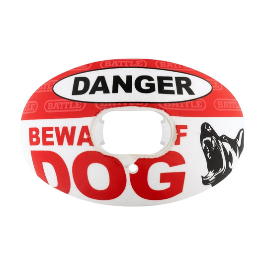 Beware of Dog Oxygen Football Mouthguard