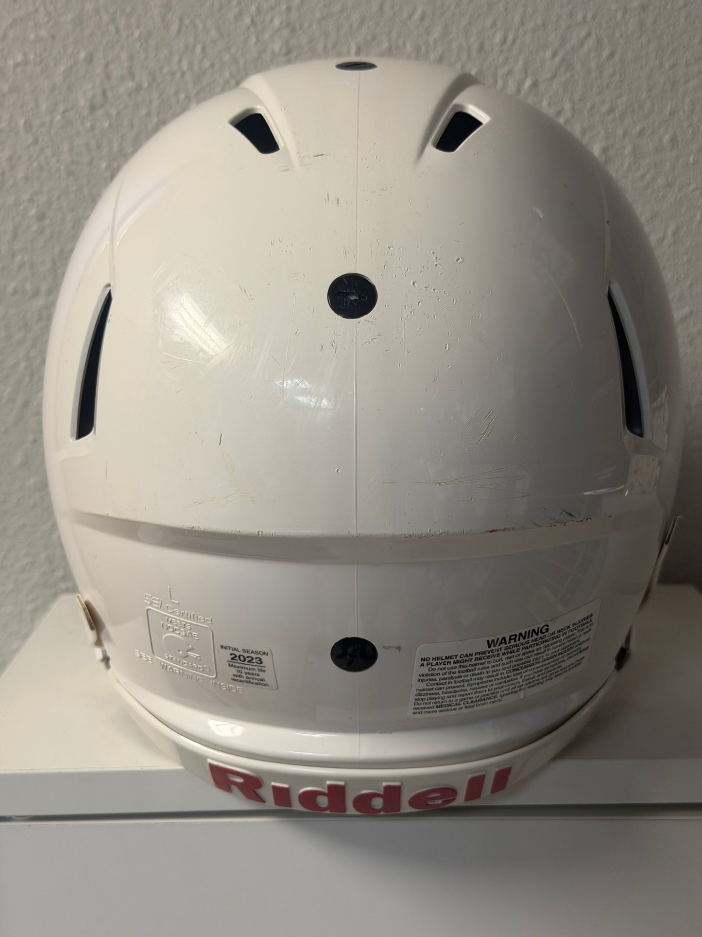 Used Riddell Speed Youth Football Helmet (Size Large)