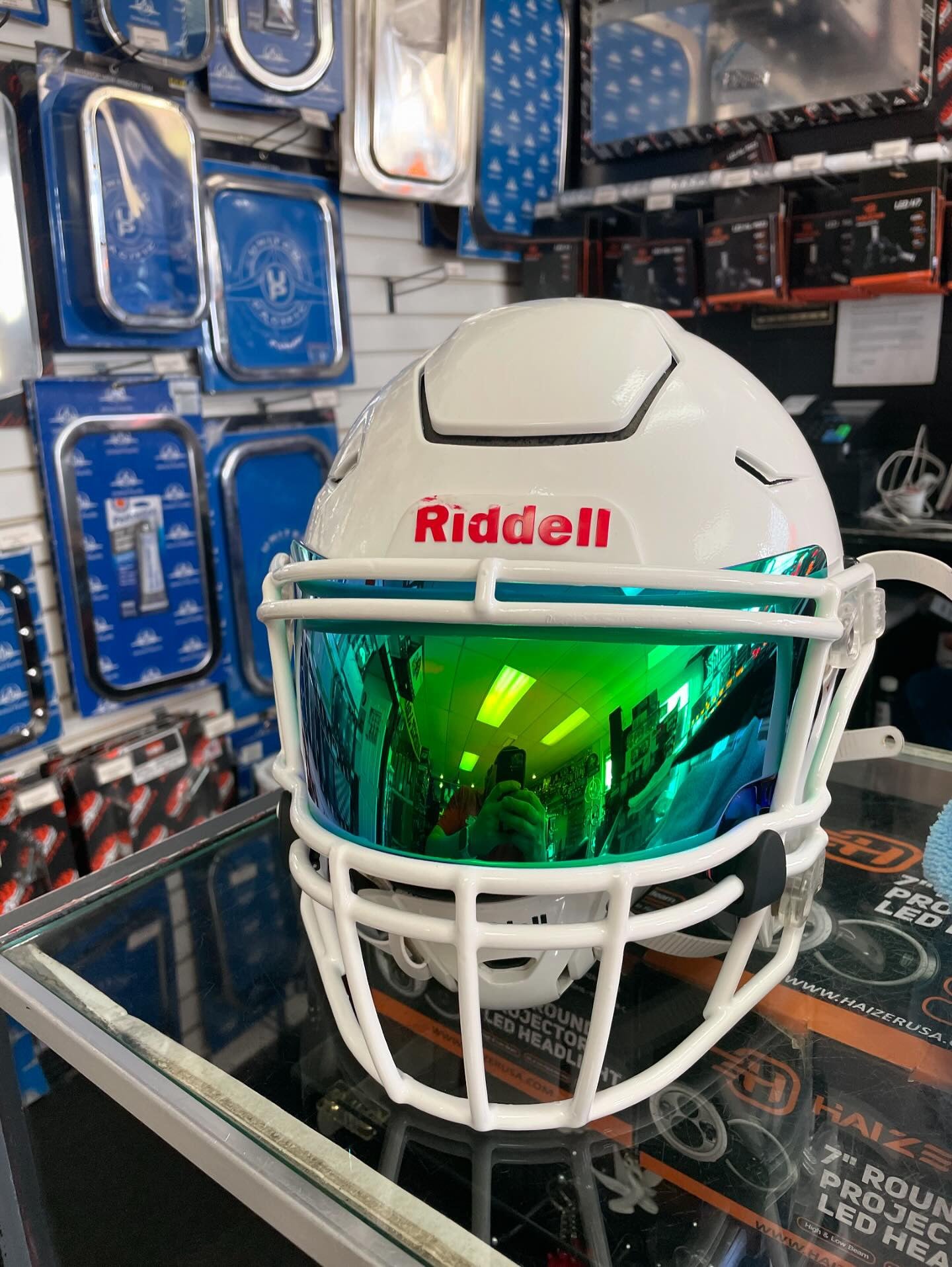 3.0 Revo Green Visor (Exclusively for Riddell SpeedFlex)
