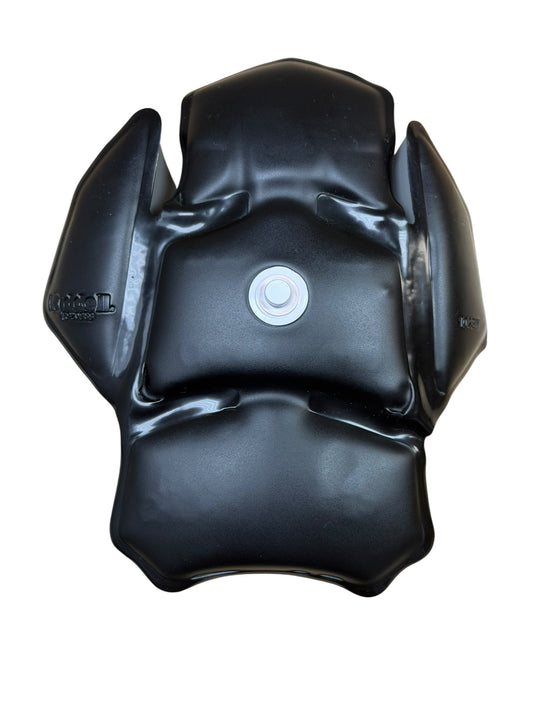 Used Riddell SpeedFlex Football Helmet Gray Crown Bladder Pad Medium / Large