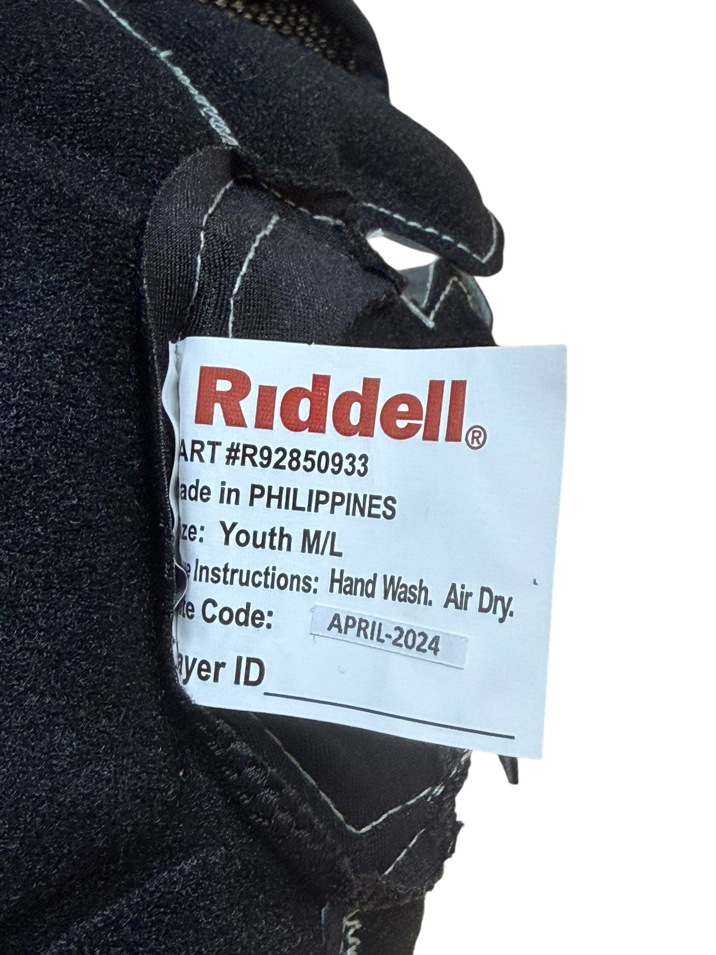 Used Riddell SpeedFlex Football Helmet Black Inner Liner (Size Youth M/L)