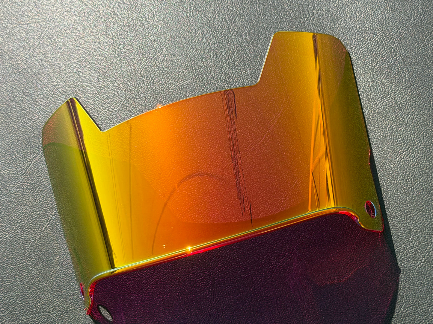 New Clear Revo Red Visor