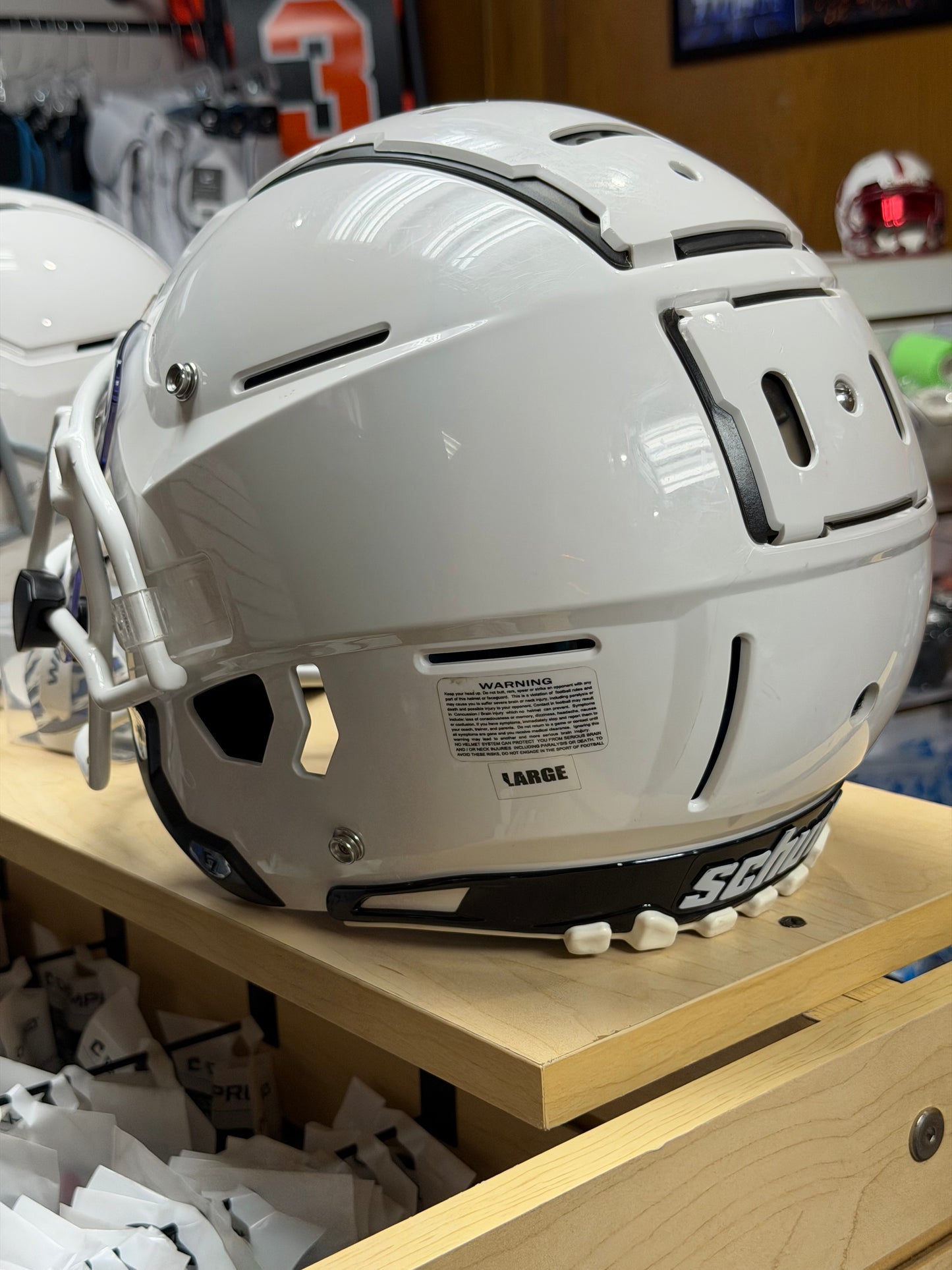 Used Schutt F7 LX1 Football Helmet with Visor (Size Youth Large)