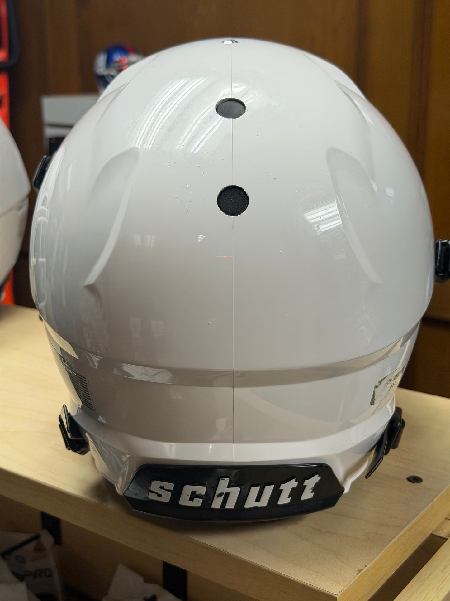 Used Schutt Youth Football Helmet with Visor (Large)