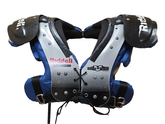 Used Riddell Youth Shoulder Pads Size Large