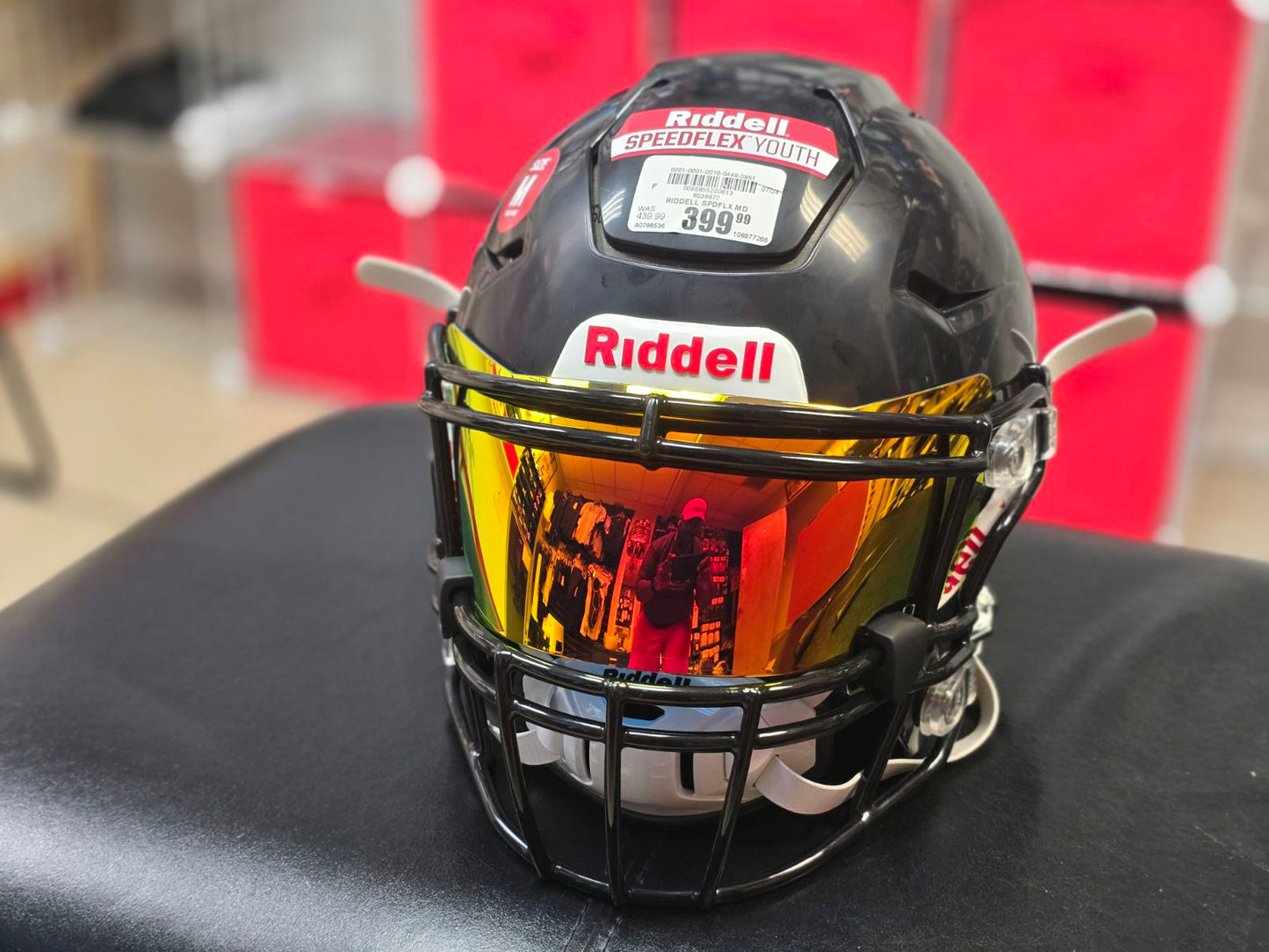 3.0 Revo Red Visor (Exclusively for Riddell SpeedFlex)